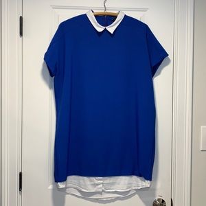 Zara Blue Shift Dress